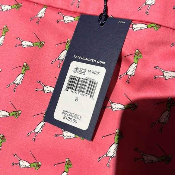 Ralph Lauren nwt golf skirt  size 8 lady golfers - Picture 3 of 10